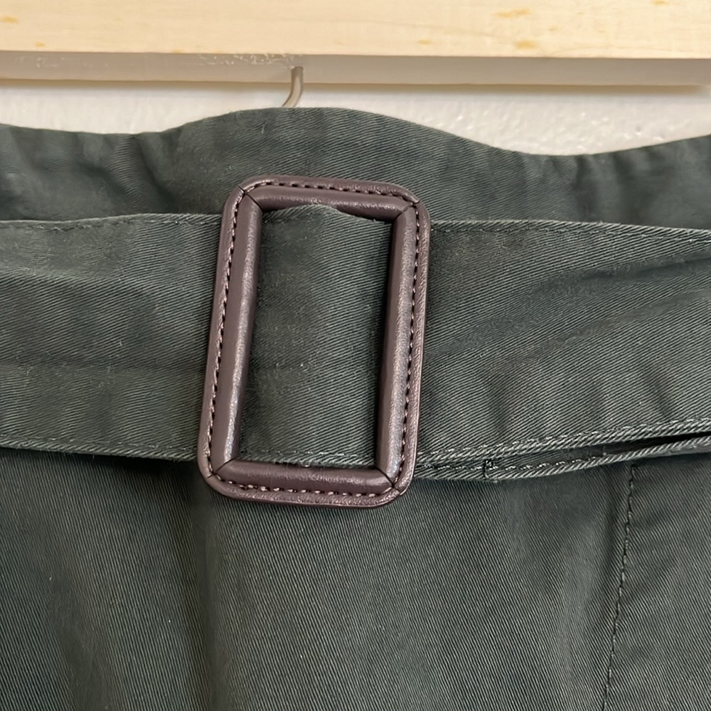 Banana Republic Utility Wrap Skirt in Flight Jacket Green - Picture 4 of 10